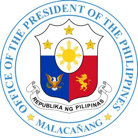 President of the Philippines Logo PNG Vector .